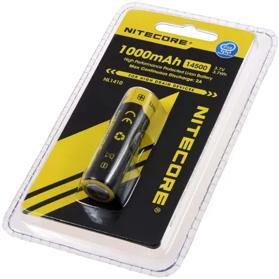 Produktbild von Nitecore NL1410 Akku 14500 1000mAh 3,7V 2A