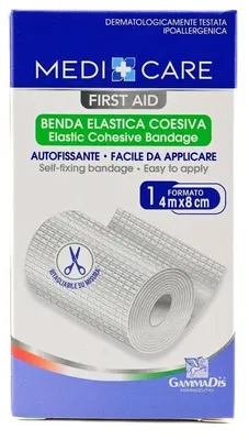 Immagine prodotto di Benda Medicare Coesiva Cm 8X4 M Medicare