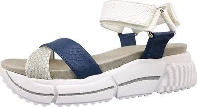 Produktbild von Bugatti Woman Raja Damenschuhe Sandalen Hoch Sandale Weiß Freizeit, Schuhgröße:39 EU