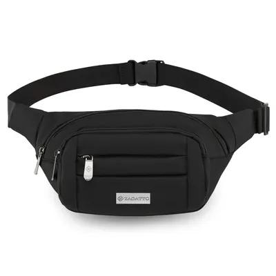 Produktbild von Zagatto Bauchtasche Gürteltasche Hüfttasche Geräumig Schwarz ZG1017