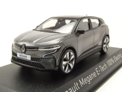 Produktbild von Norev 517920 Renault Megane E-Tech 100% Electric 2022 grau schwarz 1:43