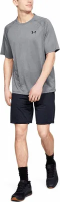 Obrázek produktu pro Under Armour Men's UA Tech 2.0 Textured Short Sleeve T-Shirt Pitch Gray/Black M Fitness tričko