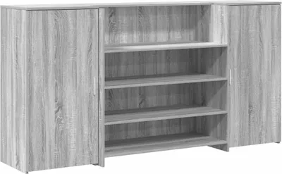 Immagine prodotto di Banco Reception Grigio Sonoma 200x50x103,5 cm Legno Multistrato
