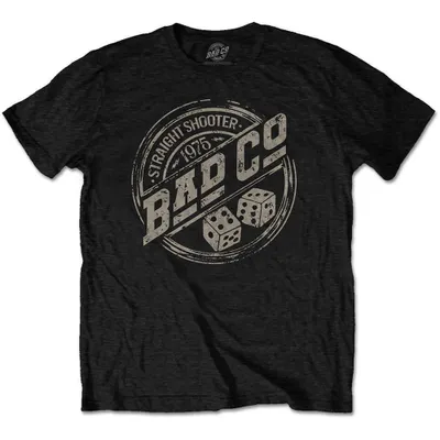 Produktbild von Bad Company Straight Shooter Roundel Black L T-Shirt