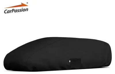 Productafbeelding van CarPassion Dakkofferhoes - Beschermhoes - Waterdicht & Vorstbestendig - Maat XL - Zwart - 230 cm