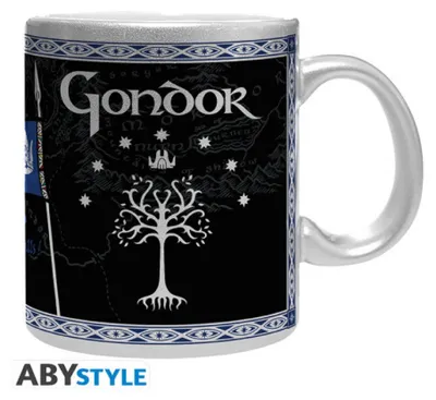 Imagen del producto de LORD OF THE RINGS - Taza - 320 ml - Gondor - Sublimación plateada