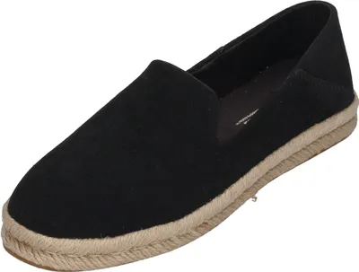 Produktbild von TOMS Espadrilles - SANTIAGO 10019906 - black suede, Größe:37.5 EU