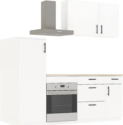 Immagine prodotto di Althenis - Cucina, Bianco, 4 Cassetti, Elettrodomestici non inclusi,