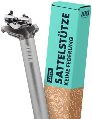 Produktbild von AARON Post Sattelstütze Ø 30,9 mm 350 mm Silber Aluminium