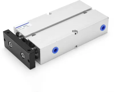 Zdjęcie produktu dla Siłownik pneumatyczny, siłownik pneumatyczny, siłownik pneumatyczny z podwójnym tłoczyskiem, siłownik pneumatyczny dwustronnego działania, komponenty pneumatyczne