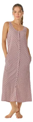 Produktbild von J&J Brothers Langes, ärmelloses Sommernachthemd für Damen JJB38