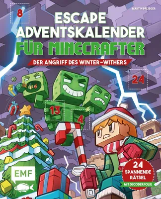 Produktbild von Escape-Adventskalender für Minecrafter: Der Angriff des Winter-Withers