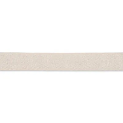 Obrázek produktu pro Bavlněná stuha, pevná, 5 m x 15 mm, přírodní bílá