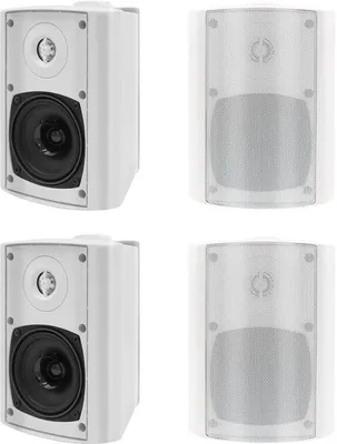 Obrázok produktu pre Vodotesné vonkajšie Bluetooth reproduktory Azomor s výkonným zvukom pre terasu a záhradu