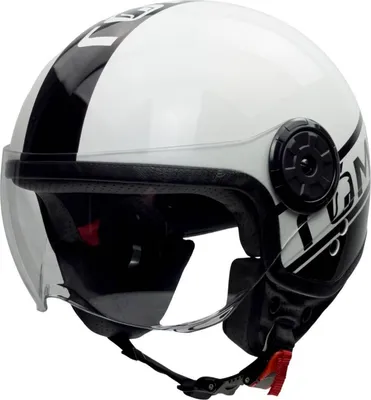 Produktbild von Motorrad- Jethelm - Hochglanz Lackierung & Pilotenvisier  Römer Helmets Größe: M,