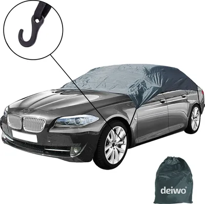 Produktbild von Halbgarage Autohalbgarage Größe M Kleinwagen wintergeeignet 259x122x60 cm