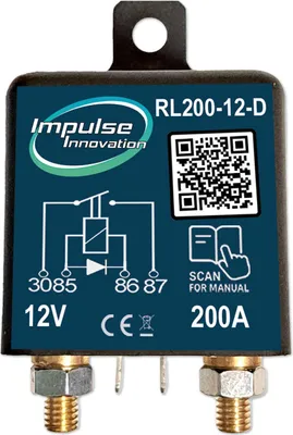 Produktbild von Trennrelais | RL200-12-D | 12V | 200A | mit Diode