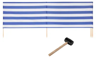 Produktbild von Ladeheid Strand Windschutz Sichtschutz LAEX001 (Streifen-1, 5 m)
