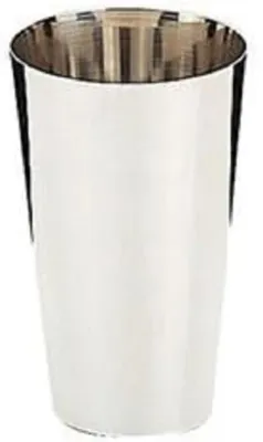 Edelstahl-Trinkbecher 0,3 l, silber, 15x6x6 cm