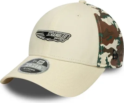 Produktbild von Ducati Kappe, Scrambler Camo, New Era, 9FORTY, Beige