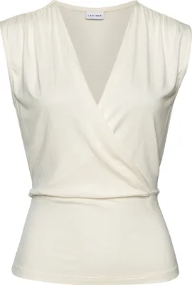 Produktbild von LASCANA Shirttop vanille Größe 44/46