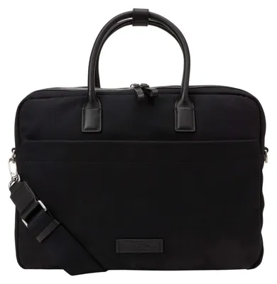Productafbeelding van Marc O'Polo business tas met laptopvak Louif Business Bag Black zwart