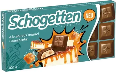 Produktbild von Trumpf Schogetten à la Salted Caramel Cheesecake Milchschokolade 100g