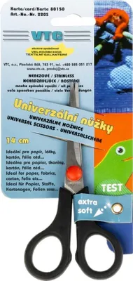 Obrázek produktu pro Nůžky univerzální - 14 cm - Kovová
