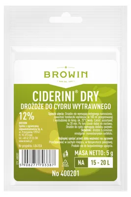 Produktbild von Browin Hefe Für Apfelwein - 5 G