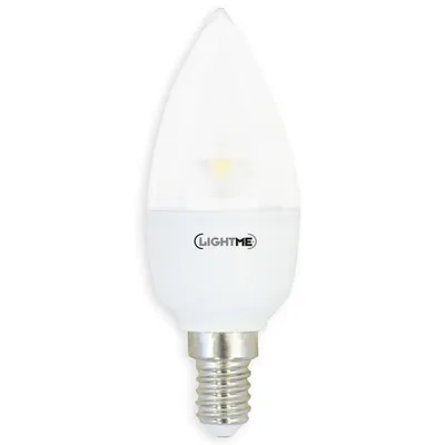 Produktbild von LightMe LED Leuchtmittel Kerze 5,5W = 40W E14 klar 470lm warmweiß 2700K DIMMBAR