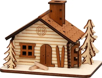 Produktbild von Holz Räucherhaus Skihütte SIGRO