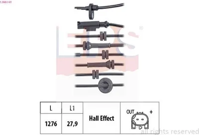 Produktbild von EPS ABS Sensor Raddrehzahl für ALFA ROMEO 147 (937) 1.960.141