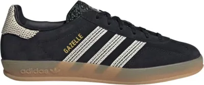 Produktbild von Adidas Gazelle Indoor in Schwarz Weiß für Damen – 5 UK - 38 EU - 6.5 US / Black Wonder White