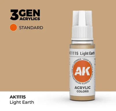 Produktbild von AK Interactive 3GEN Light Earth 17ml