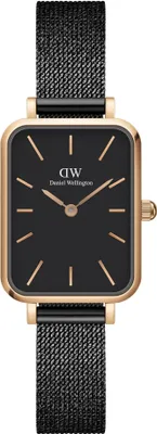 Produktbild von Daniel Wellington Damenuhr Daniel Wellington Quadro Pressed Ashfield 20 Damenuhr DW-DW00100433