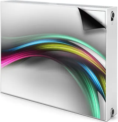 Produktbild von Magnet Radiator Magnet Mat Heizkörperverkleidung Heizkörper-Abdeckung Heizung 100x60 cm  - Abstraktion