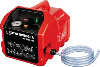 Zdjęcie produktu dla ROTHENBERGER Prüfpumpe RP PRO III b. 40 bar selbstansaugend 6 l/min R 1/2"  (61185)