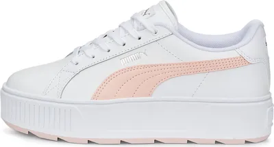 Produktbild von PUMA Karmen Leder Plateau Sneaker Damen 09 - puma white/rose dust/puma silver 40.5
