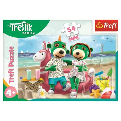Obrázok produktu pre Puzzle Treflings: Na pláži 54 Stück