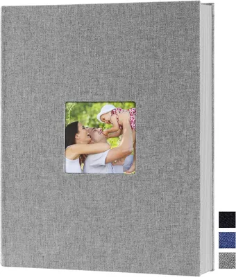 Produktbild von Fotoalbum A4, 50 Seiten, Leinenumschlag, für Erinnerungen