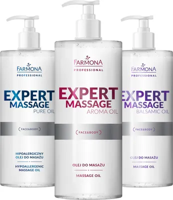Zdjęcie produktu dla Farmona expert massage balsamic oil olej do masa??u 500 ml