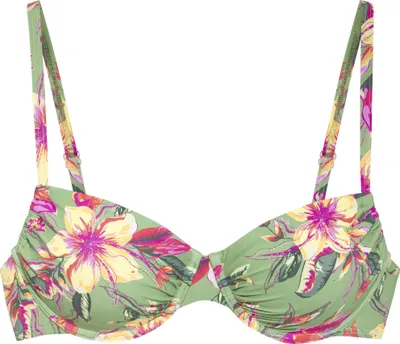 Produktbild von LASCANA Bügel-Bikini-Top Malia salbei-pink bedruckt Größe 44 Cup B