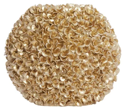 Image de Vase PHYLIA en or, plastique – 44x20,5x38,5 cm