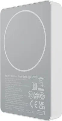 Produktbild von VARTA Powerbank "MAG Pro Wireless Power Bank" 5.000 mAh weiß