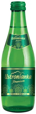 Obrázek produktu pro Neperlivá voda Ustronianka Premium ve skleněné láhvi 330 ml