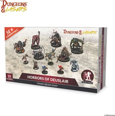 Image de Donjons & Lasers Miniatures : LES HORREURS DE DEUSLAIR