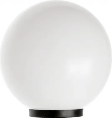 Produktbild von Kugelleuchte Außen Außenkugelleuchte Kugellampe Gartenkugel Außenleuchte Kugel Wegeleuchte Lichtkugel wetterfest IP44 weiß E27 Fassung Ø 50cm