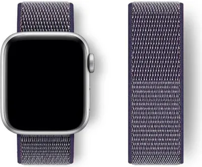 Produktbild von Nylon Loop Armband für Apple Watch 1-10 / SE Ultra Sport Stoff Ersatzband