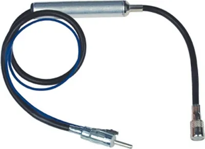 Image de Caliber Antenne - ISO femelle vers Din+ noir (ANT630)