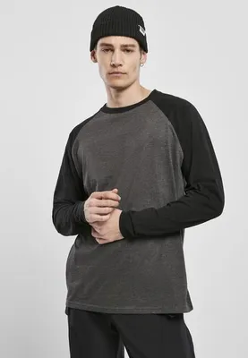 Immagine prodotto di Urban Classics Raglan Contrast LS antracite/nero - L